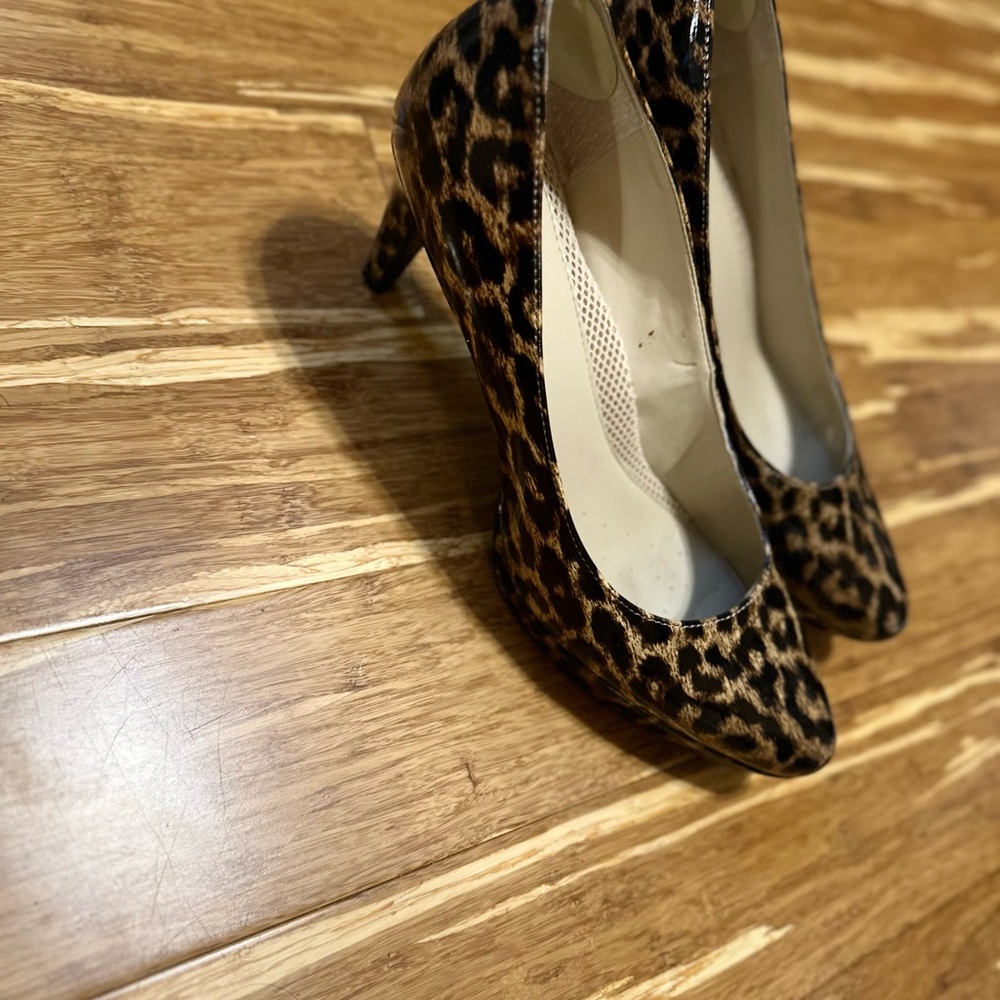 Leopard Print Women's Heels